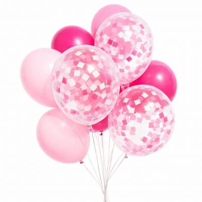 Гелиевые шары «Розовый закат»
